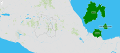 États de la région centre-sud du Mexique