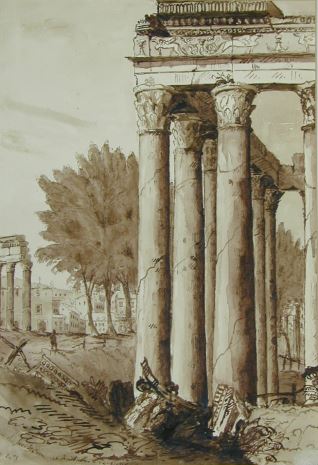 Templos de Antonino y Faustina en Roma