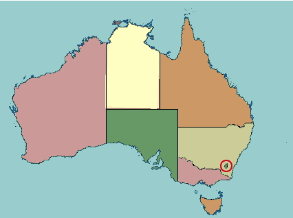States and territories of Australia. Lizard Point