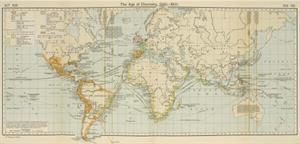 Mapa de los Descubrimientos del Mundo, 1340 – 1600