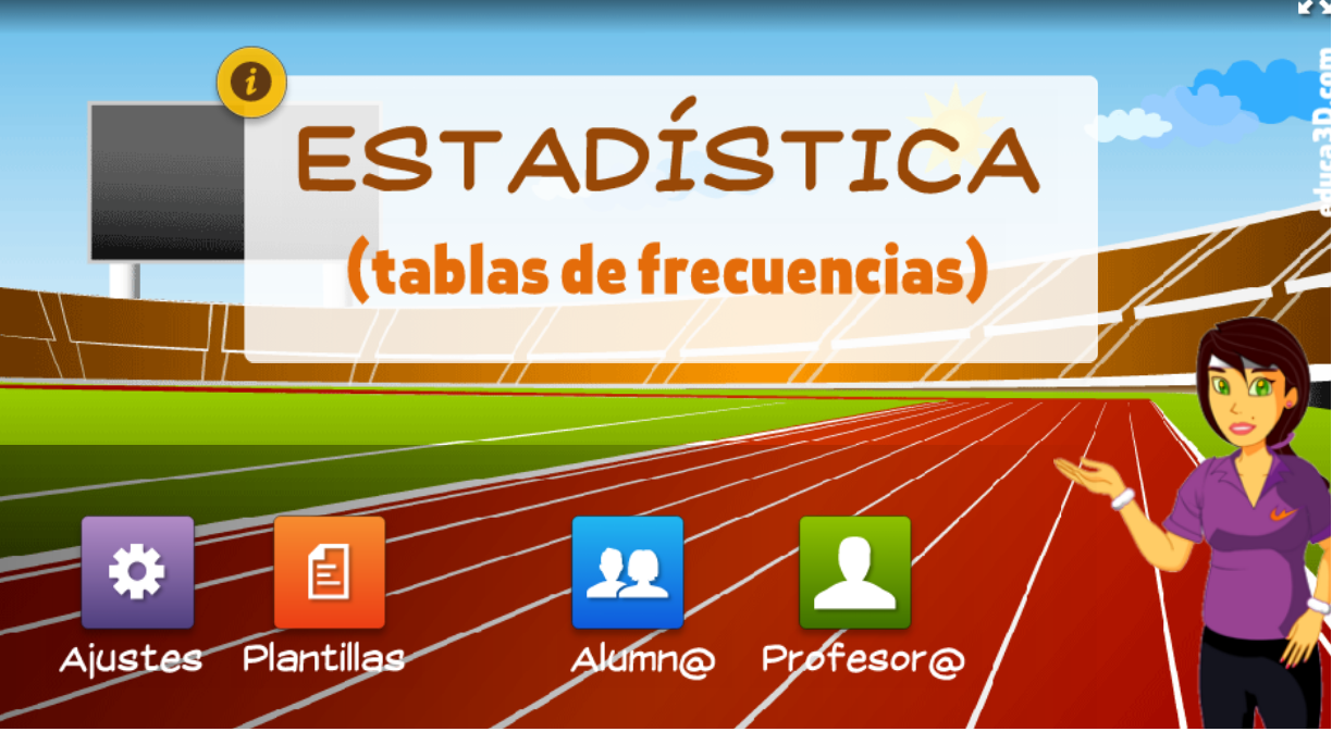 Estadística (tabla de frecuencias)- Unidad interactiva