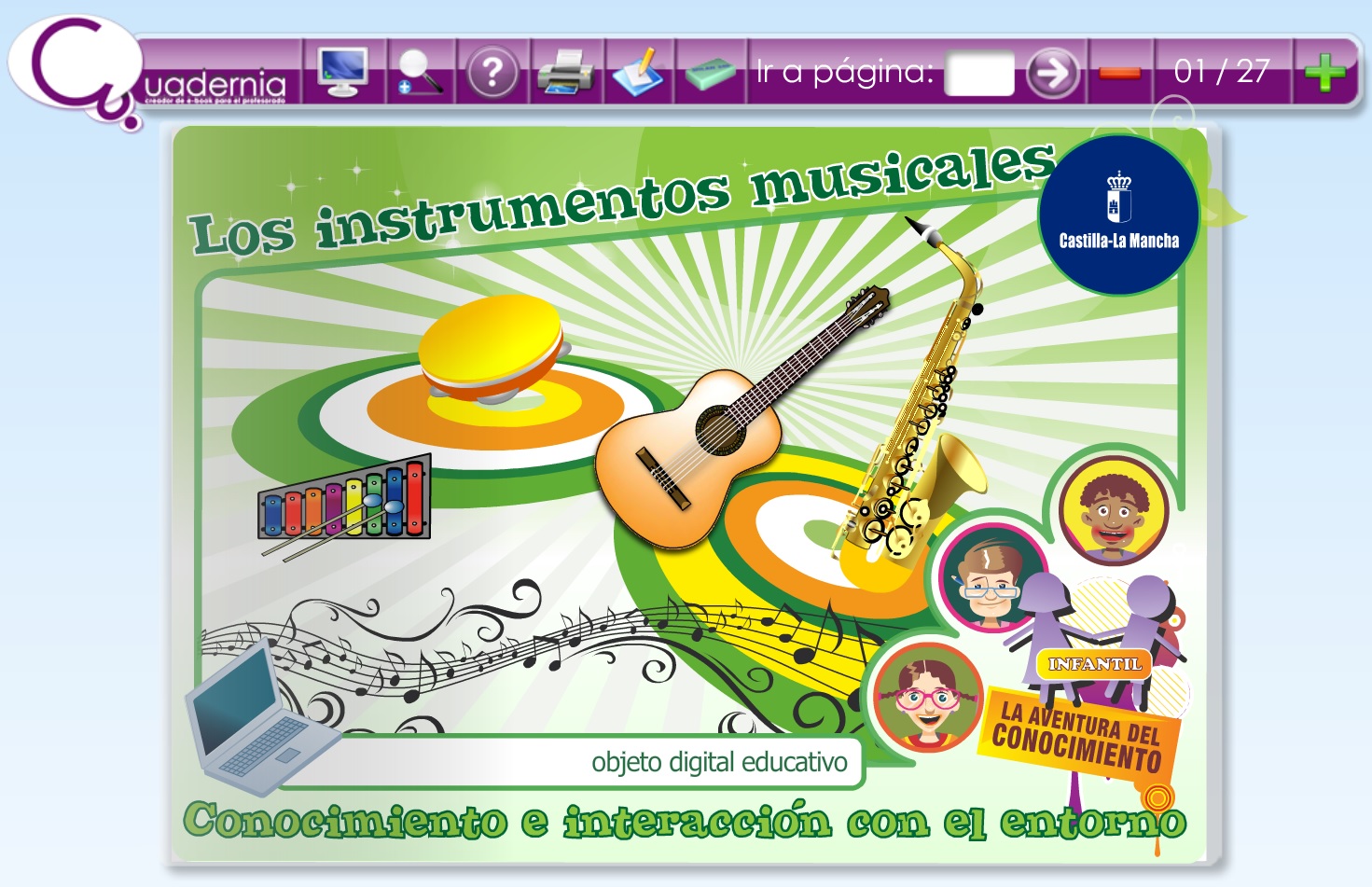 Los instrumentos musicales (Cuadernia)