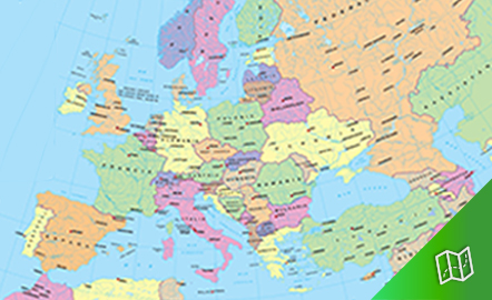 Mapa político de Europa