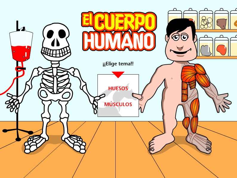 Paloma Insignificante Hacer El juego del cuerpo humano - Didactalia: material educativo