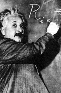 Teoría de la relatividad de Albert Einstein