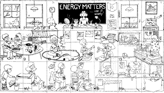 Classroom Energy Poster Puzzle