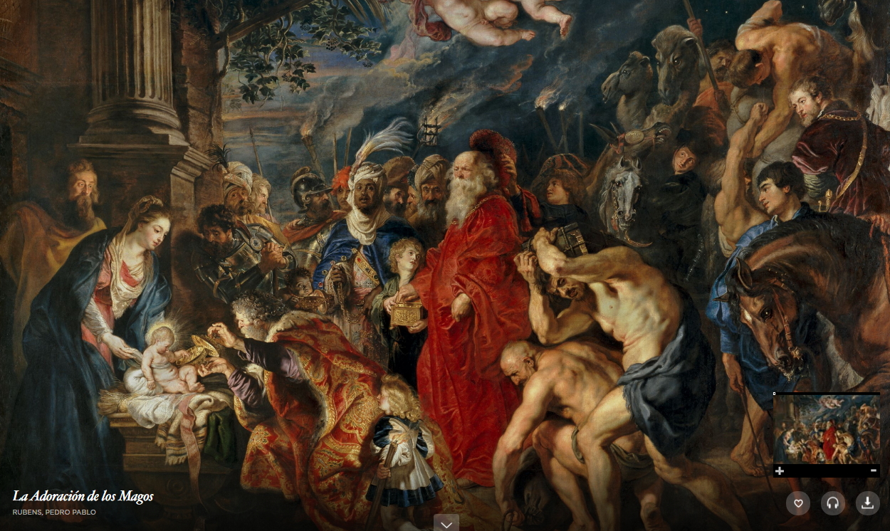 La navidad en el Museo del Prado