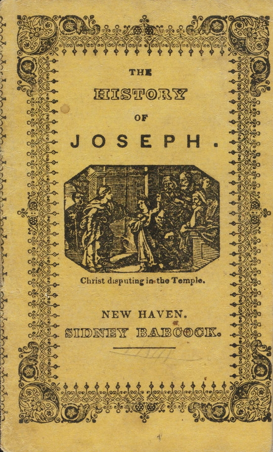 The history of Joseph (International Children's Digital Library)