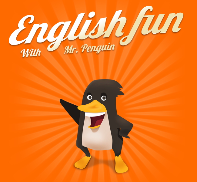 English fun with Mr. Penguin. Vacaciones de verano 2015