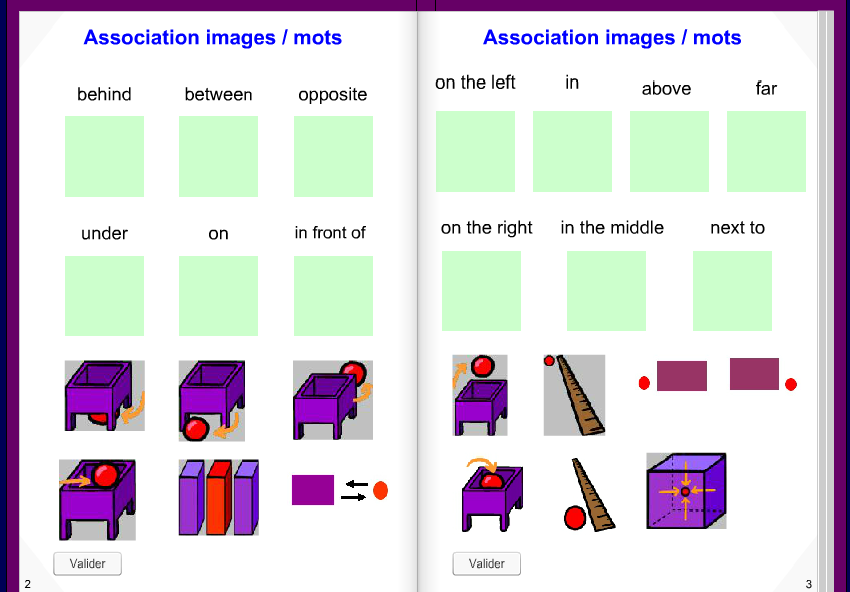 Prepositions of Place: Interactive Book