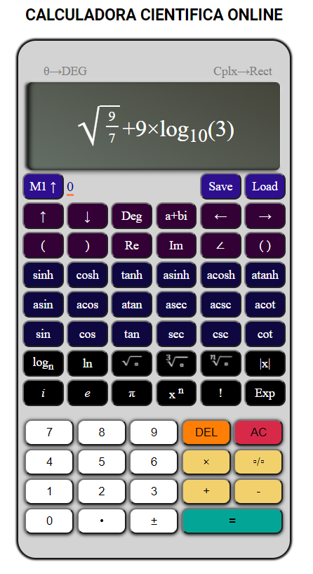 Calculadora Cientifica Online Completa Didactalia Material Educativo 