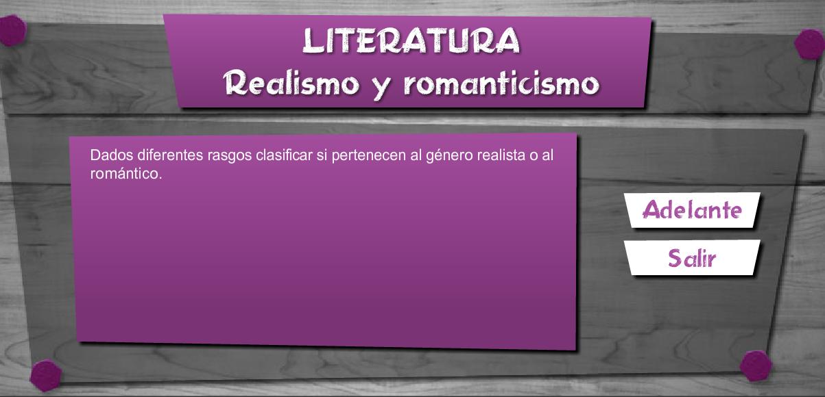 realismo y romanticismo