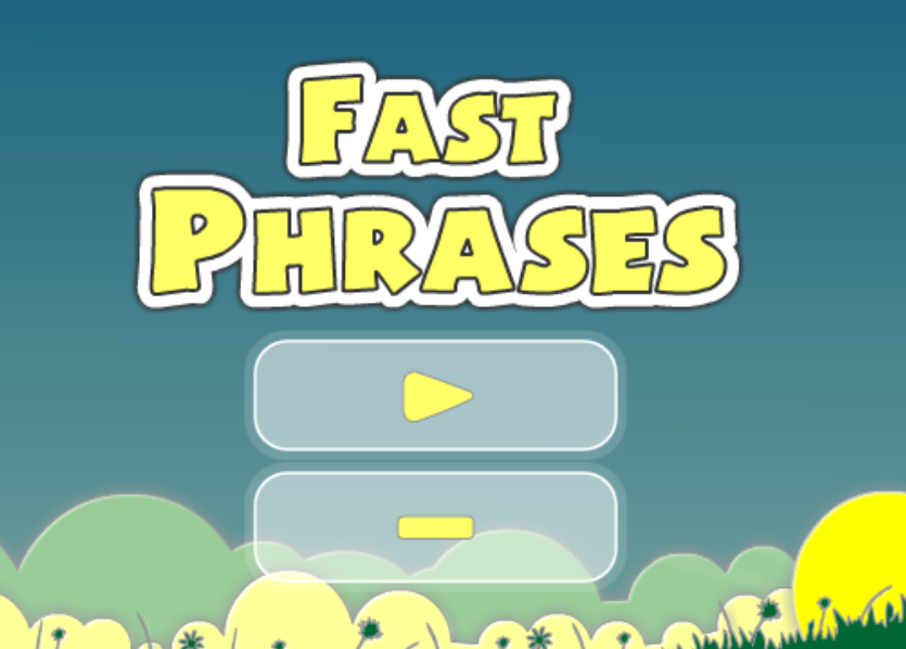 Present continuous (fast phrases)
