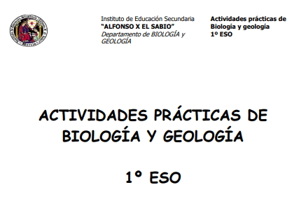 Prácticas de Laboratorio de Biología y Geología – 1º ESO  (IES Alfonso X el Sabio.Murcia)