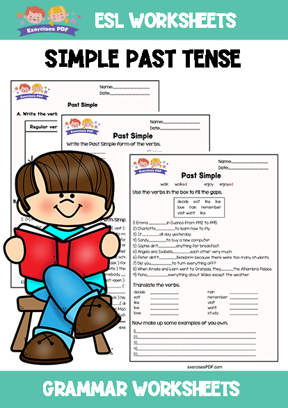 Simple Past Worksheets PDF