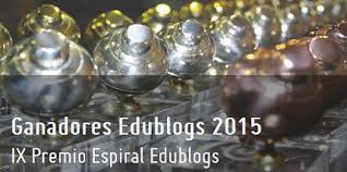 Ganadores IX Premio Espiral Edublogs (2015)