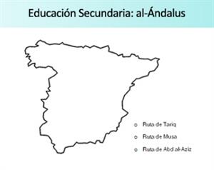 Ficha de actividades sobre Al-Ándalus