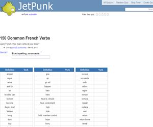 150 Common French Verbs