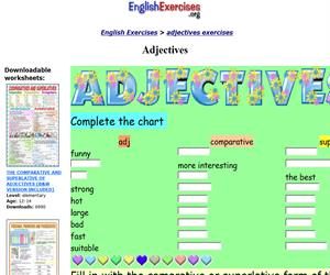 Adjectives (englishexercises)