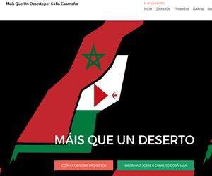 Proxecto educomunicativo sobre o Sáhara Occidental