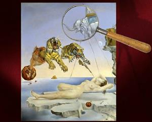 Sueño causado por... Salvador Dalí. Juegos y actividades