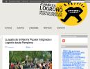 LLegada de la Marcha Popular Indignada a Logroño desde Pamplona (Asamblea Logroño)