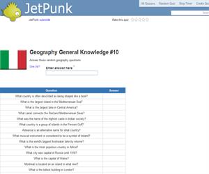 Geography General Knowledge 10