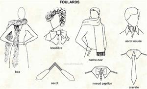 Foulard (Dictionnaire Visuel)