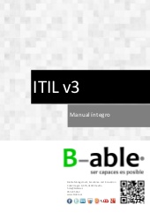Manual ITIL V3 Integro by Sergio Ríos Huércano