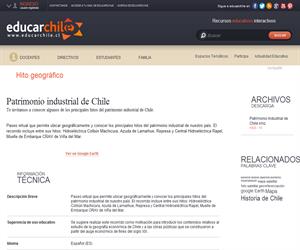 Patrimonio industrial de Chile (Educarchile)
