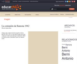 La comunión de Ramona 1962 (Educarchile)