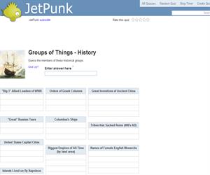 Groups of Things - History