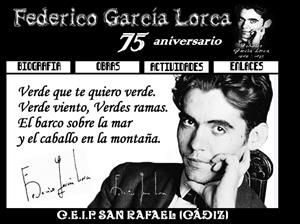 Federico García Lorca. 75 aniversario