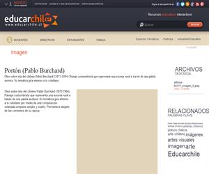 Portón (Pablo Burchard) (Educarchile)