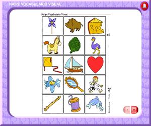 Naipe Vocabulario Visual (Educarchile)