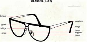 Glasses  (Visual Dictionary)