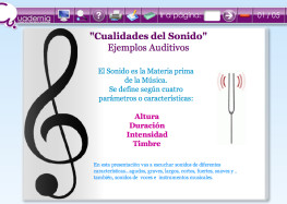 “El Sonido y Características” Libro auditivo y Actividades (MúsicaMeruelo Weblog)