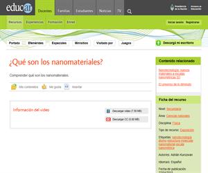 ¿Qué son los nanomateriales?