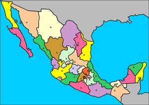 Mapa interactivo de México: estados y capitales (luventicus.org)