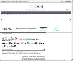 2012: The Year of the Semantic Web