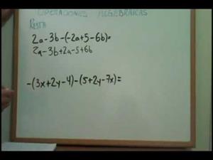 Operaciones Algebraicas Suma, Resta, Multiplicación y División