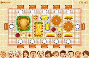 Thanksgiving Dinner, un juego para desarrollar pensamiento crítico y habilidades de clasificación