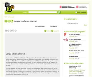 Llengua catalana a Internet (Edu3.cat)