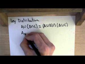 23 Teoria de Conjuntos || Ley Distributiva
