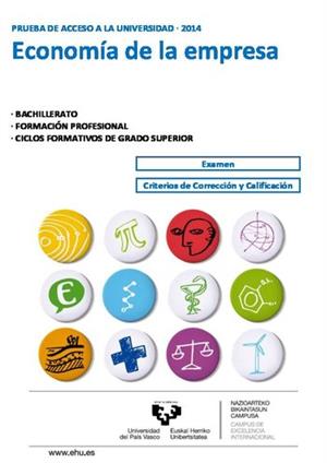 Examen de Selectividad: Economía. País Vasco. Convocatoria Junio 2014