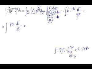 Integral de una raíz de un polinomio por un monomio
