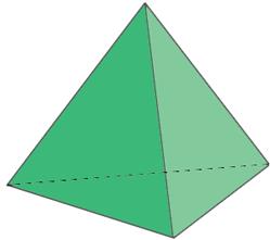 ¿Cómo se llama un poliedro de 7 aristas?