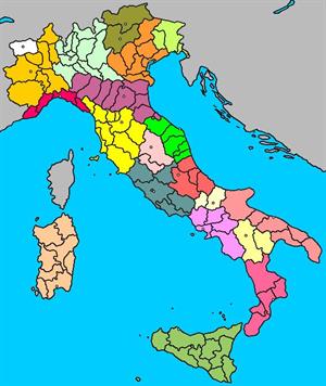 Mapa interactivo de Italia: regiones, provincias y capitales (luventicus.org)