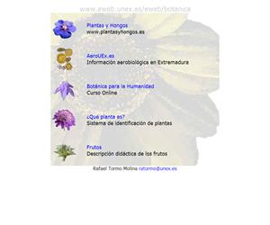 Botánica: plantas, herbario, prácticas y mucho más (Universidad de Extremadura)