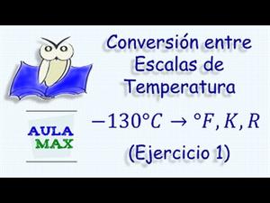 Conversión entre Escalas de Temperatura